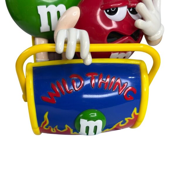 M&Ms Wild Thing Roller Coaster Candy Dispenser Collectible Plastic Fun Design - Picture 7 of 10